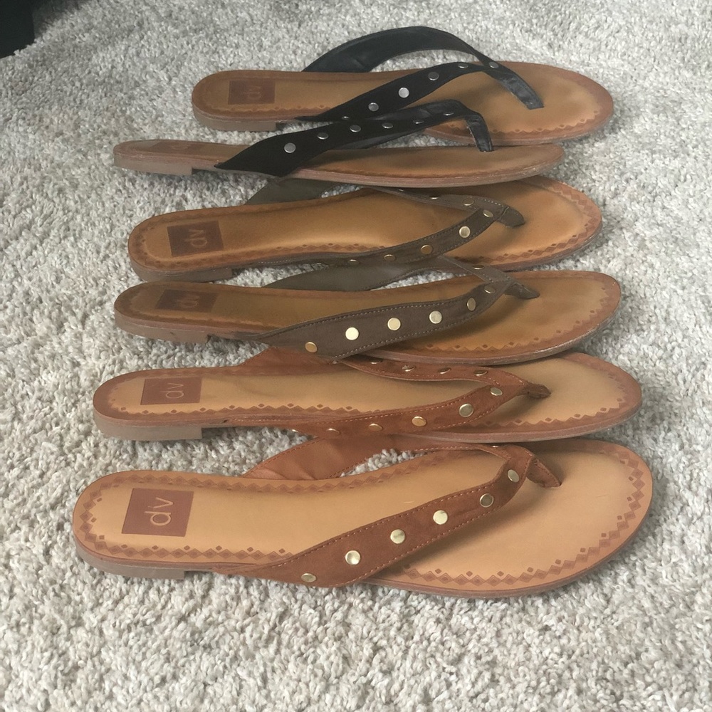 DV studded Sandals all 3